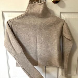 Wilfred Cream Turtleneck Sweater, S